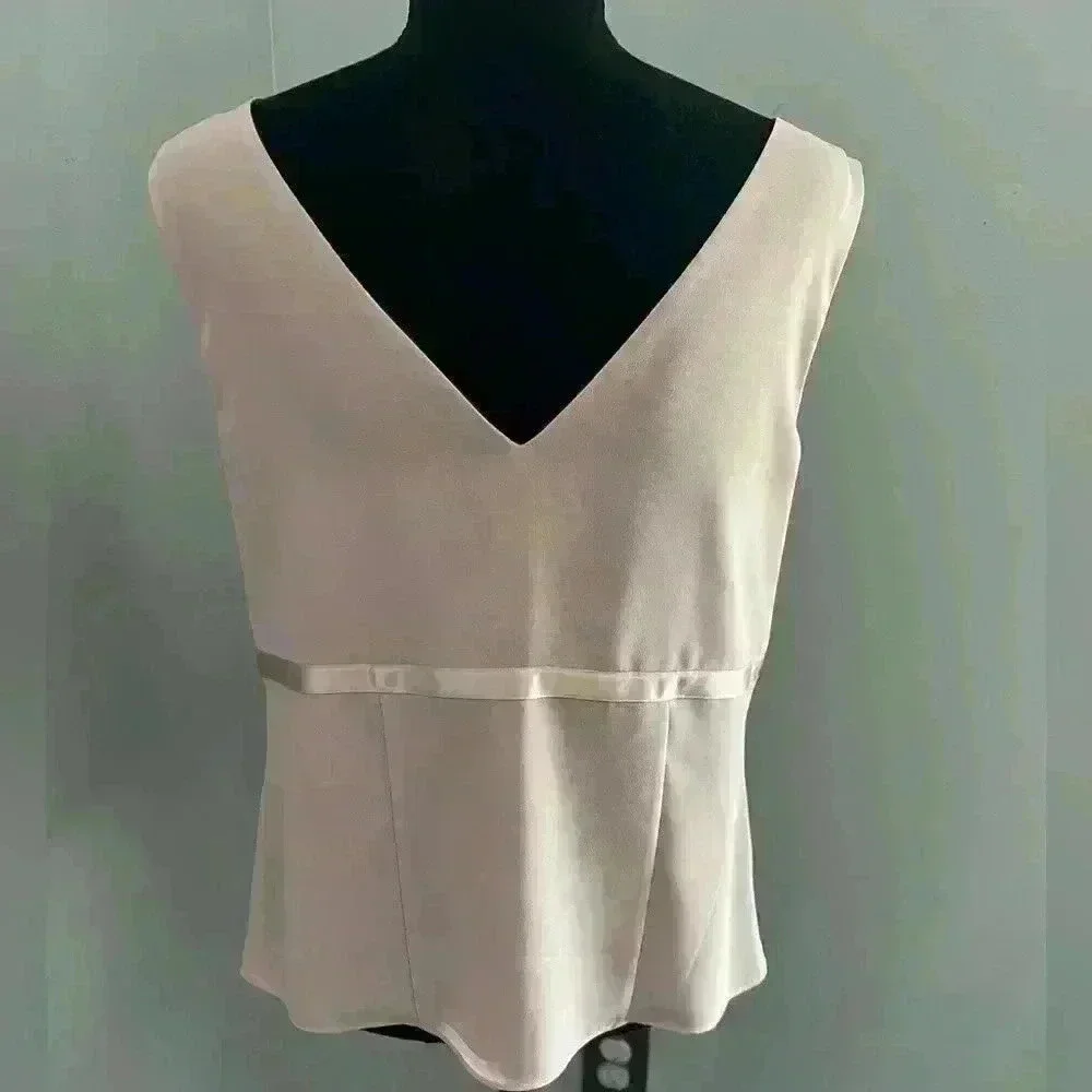 Axcess Sleeveless Blouse in Pink Women’s Sz 14 - Picture 5 of 5